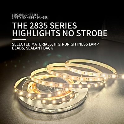 flexible Streifen 2835 12V SMD LED 120 Lampen-Superenge 5mm für Badezimmer-Spiegel
