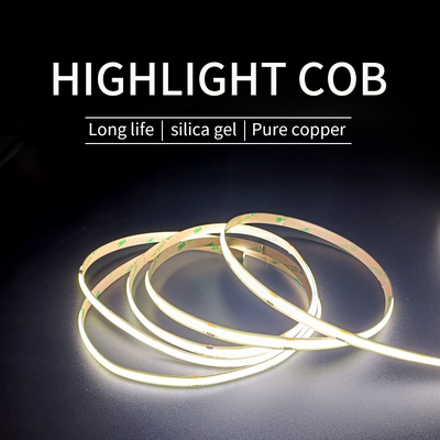 Flexibler dimmbarer COB-LED-Streifen 120 Grad Wasserdichter COB-LED-Streifen für den Außenbereich