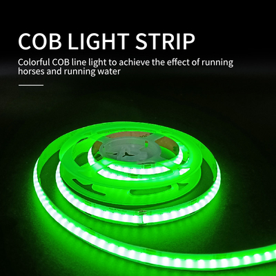 Wasserdichtes COB-LED-Streifenlicht 12 V 5 W Fernbedienung zum Dimmen für Zuhause