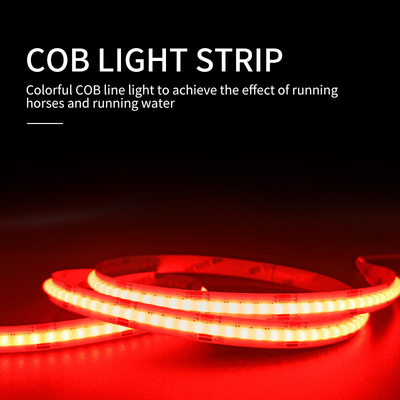 Phantom COB LED-Streifenlicht mit niedriger Spannung, ultraschmale, flexible Linie, rote Farbe