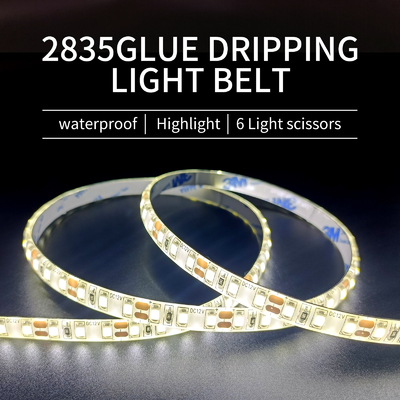 Kleber tropft 2835 LED-Streifen wasserdichter Lampengürtel Slim LED-Streifen