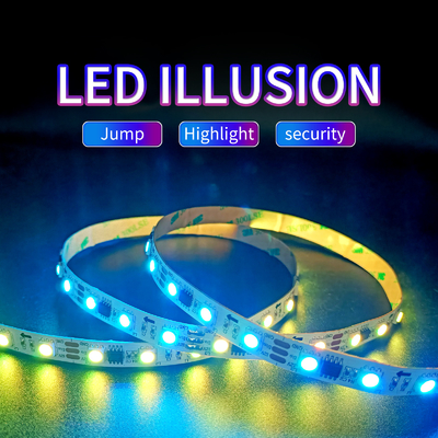 5050 RGB Stangen-bunte laufende Lampen-flexibles helles Neonband