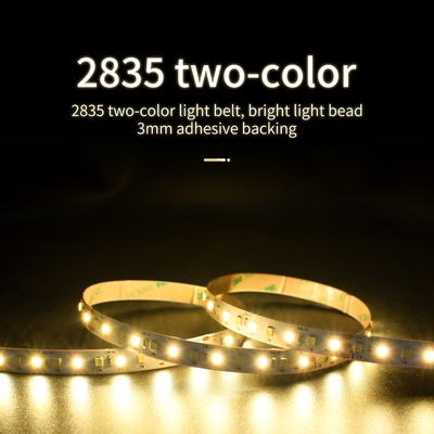 Neon-SMD 2835 LED Streifen-Band-Doppelfarbtemperatur IP30 12V 24V