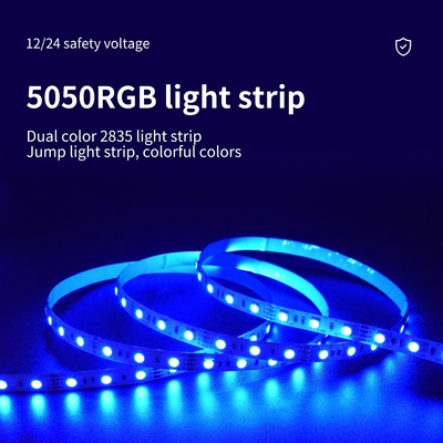 Flexibles SMD RGB LED Streifen-Licht der Niederspannungs-besonders angefertigt für Stange KTV