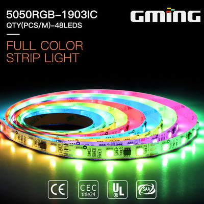 30leds/m IP65 530nm RGB UCS1903-8 SMD5050 LED Streifen-Licht