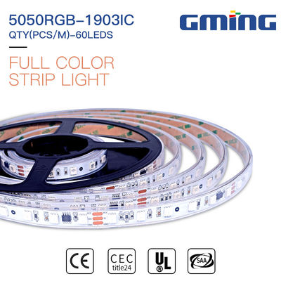 Wasserdichte Farbe IP67 12W SMD5050, die geführten Streifen ändert