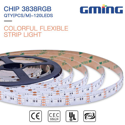 Streifen-Licht des Aluminium-520-530nm flexibles RGB LED 5050 12W