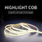 Wasserdichter COB-LED-Streifen für den Außenbereich, einfarbiger flexibler COB-LED-Streifen, 5 m/Rolle