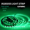 Geführtes Streifen-Licht 5050 Rgb mit Stangen-bunte laufende Lampen-wasserdichter Fernbedienung