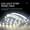 Einfarbige Wasser-Lampe 21 SMD LED flexible Streifen-5050 - 23LM/LED